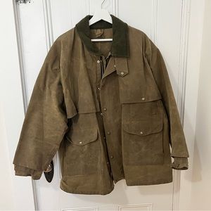 Filson Tin Cloth Packer Coat, size L — Gently worn, excellent condition.
